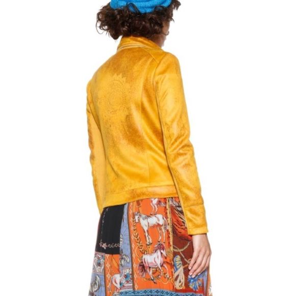 Desigual - Tan Chaq Merlin Suede Jacket - 6 - Picture 2 of 14